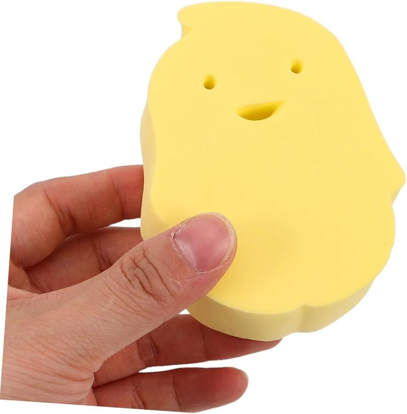 Soft Penguin Bath Sponges 3 Pack Gentle Shower Scrubbers For Newborns Skin Safe Bathing Accessories - Image 4